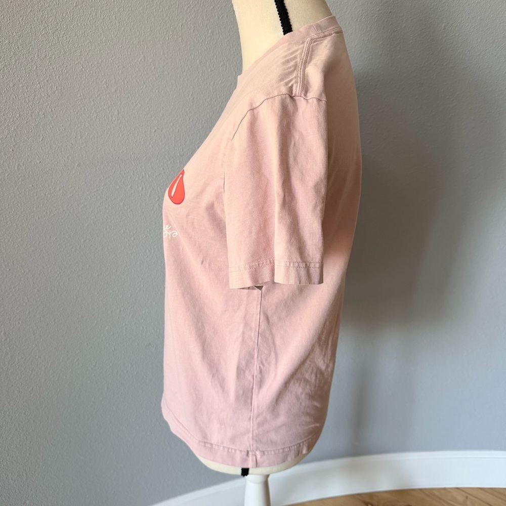 Uniqlo Light Pink Tee - Picture 4 of 12